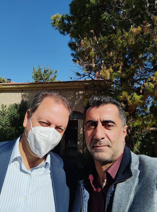 Συναντηση με Υπουργο ο Λαλιωτης Πρωτο