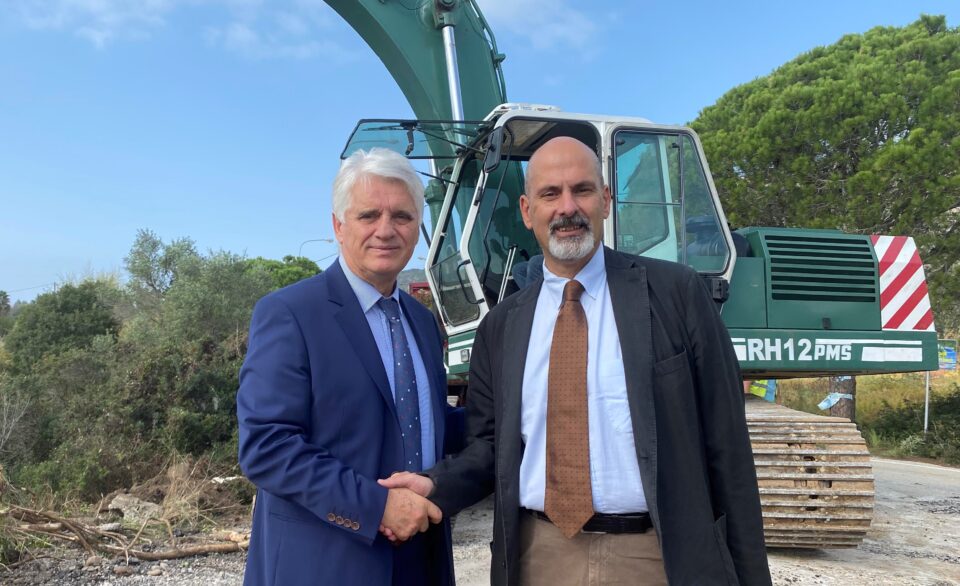 Ξεκίνησαν οι εργασίες για τη νέα γέφυρα στην Καλογριά